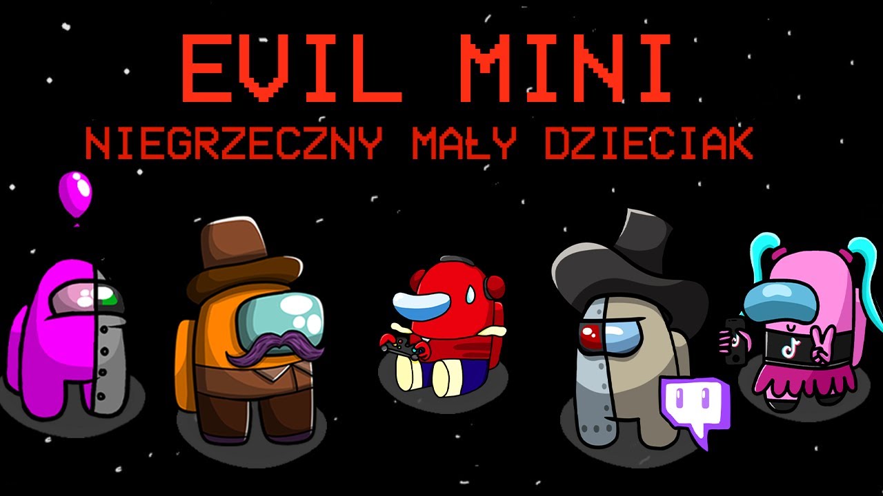 Typowy Spoceniec na TheOtherRoles w Among us! (EVIL MINI, NICE MINI)