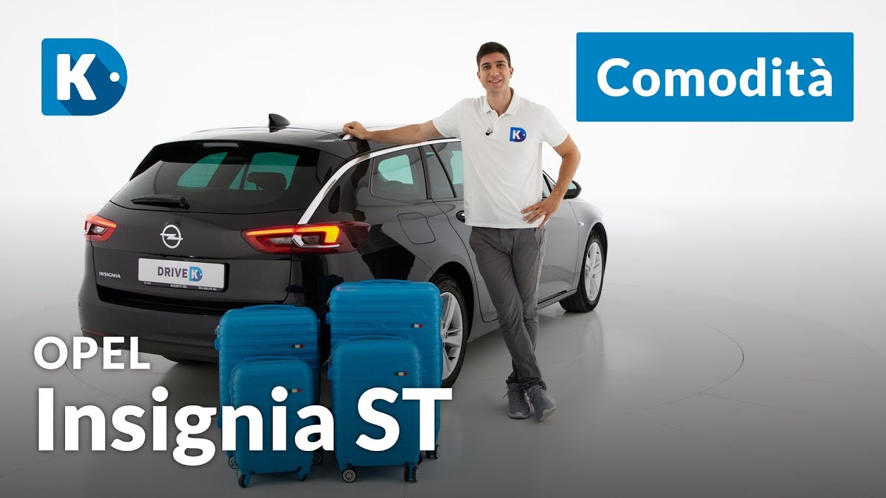 Opel Insignia Sports Tourer 2018 | 3 di 3: comodità | Spazio e comfort la fanno da padrona