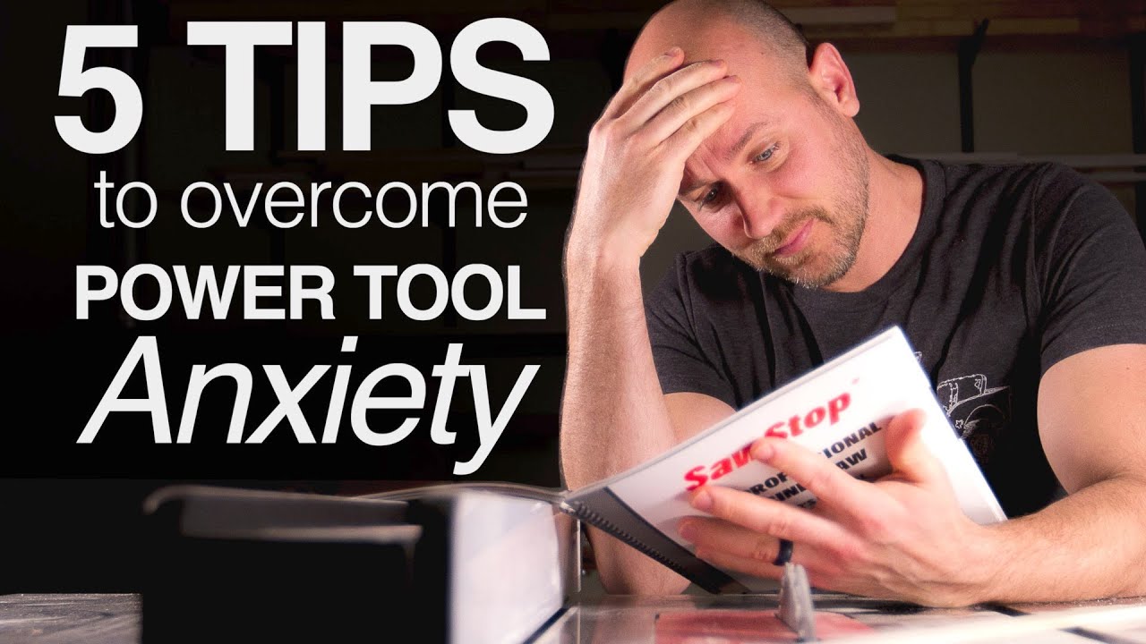 wood shop anxiety | power tool advice | beginner