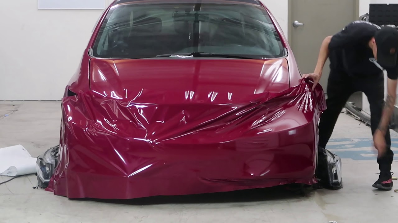 Fixing ANOTHER Car W/ A Bad Wrap Job (New 3m Shadow/Camo Black)