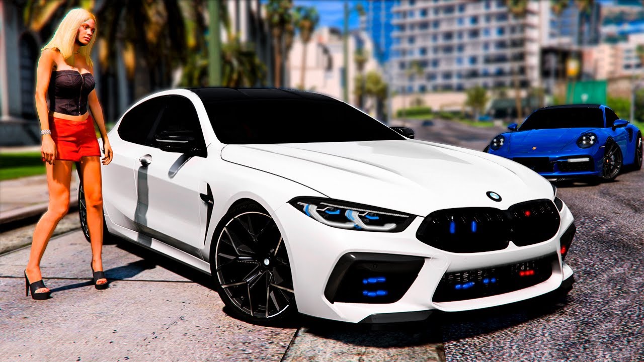 МОЙ НОВЫЙ ВИД BMW M8 GRAND COUPE! САМАЯ БЫСТРАЯ И КРАСИВАЯ BMW M8! РОЗЫГРЫШ ДОНАТА! BLACK RUSSIA