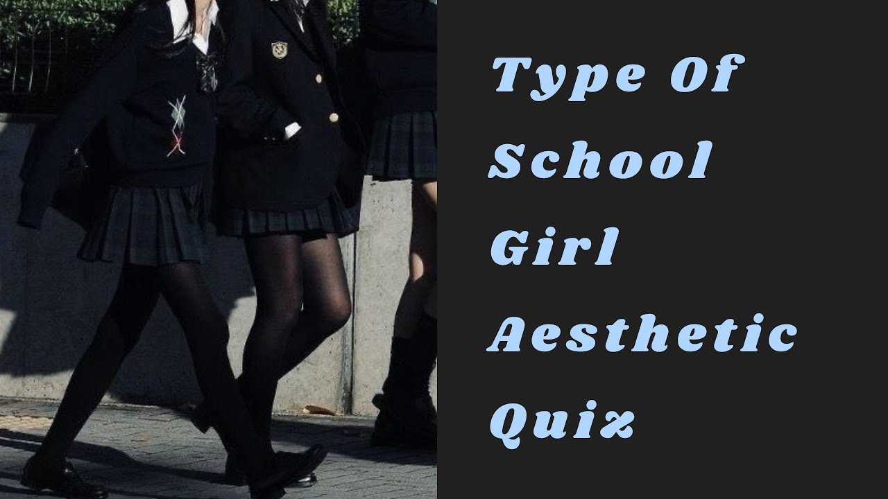 What Type Of School Girl Are You? || Aesthetic Quiz ✨