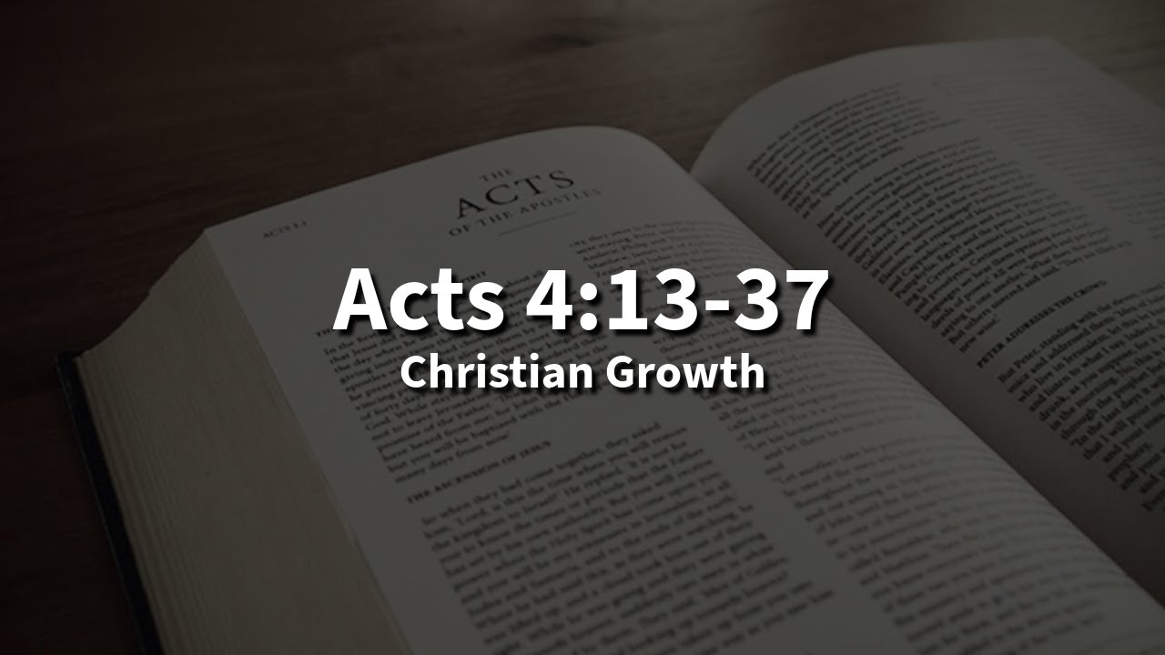 Christian Growth - A Sermon by Norman Hopkins