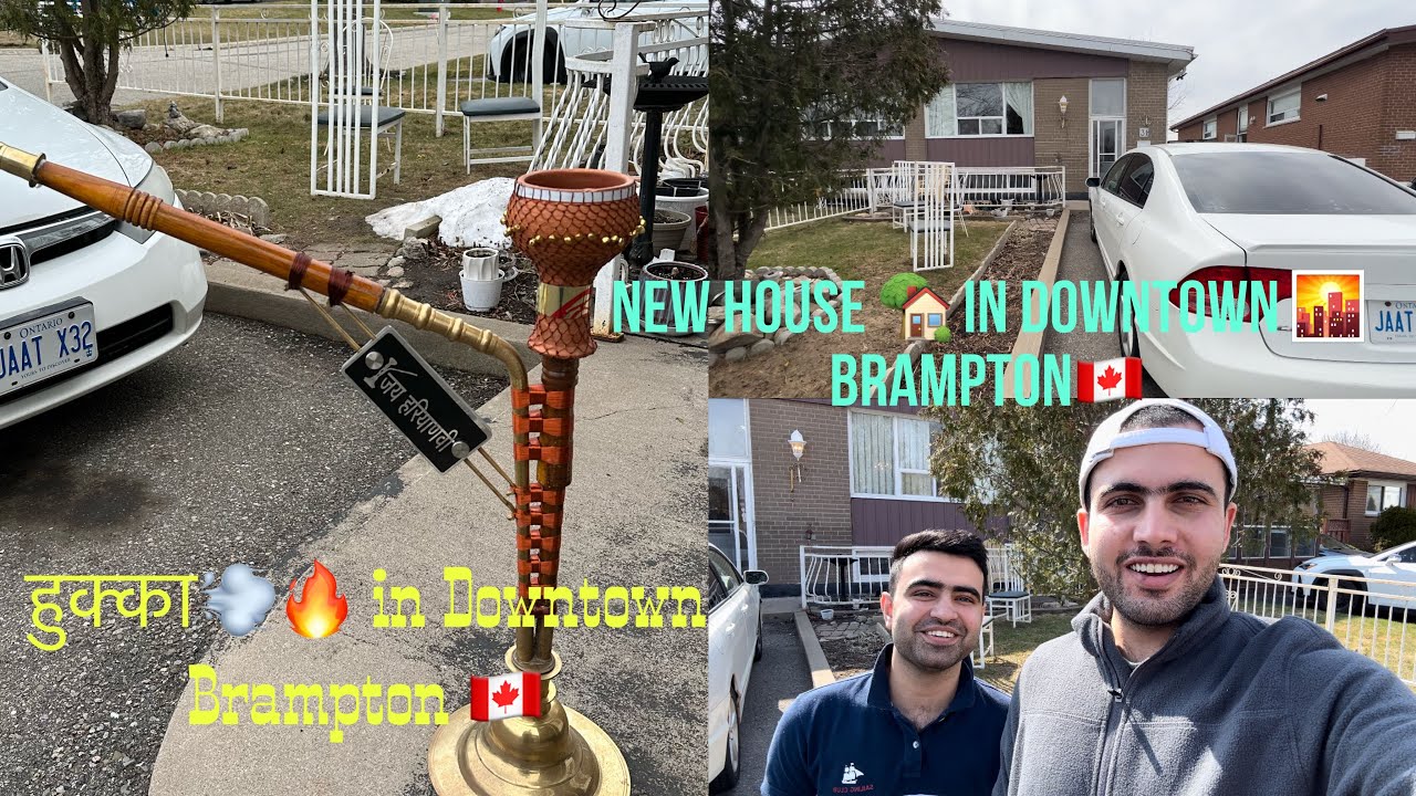 New house in Brampton Downtown Canada 🇨🇦 Haryanvi | खपीटर | #7th_vlog #youtube #students #canada