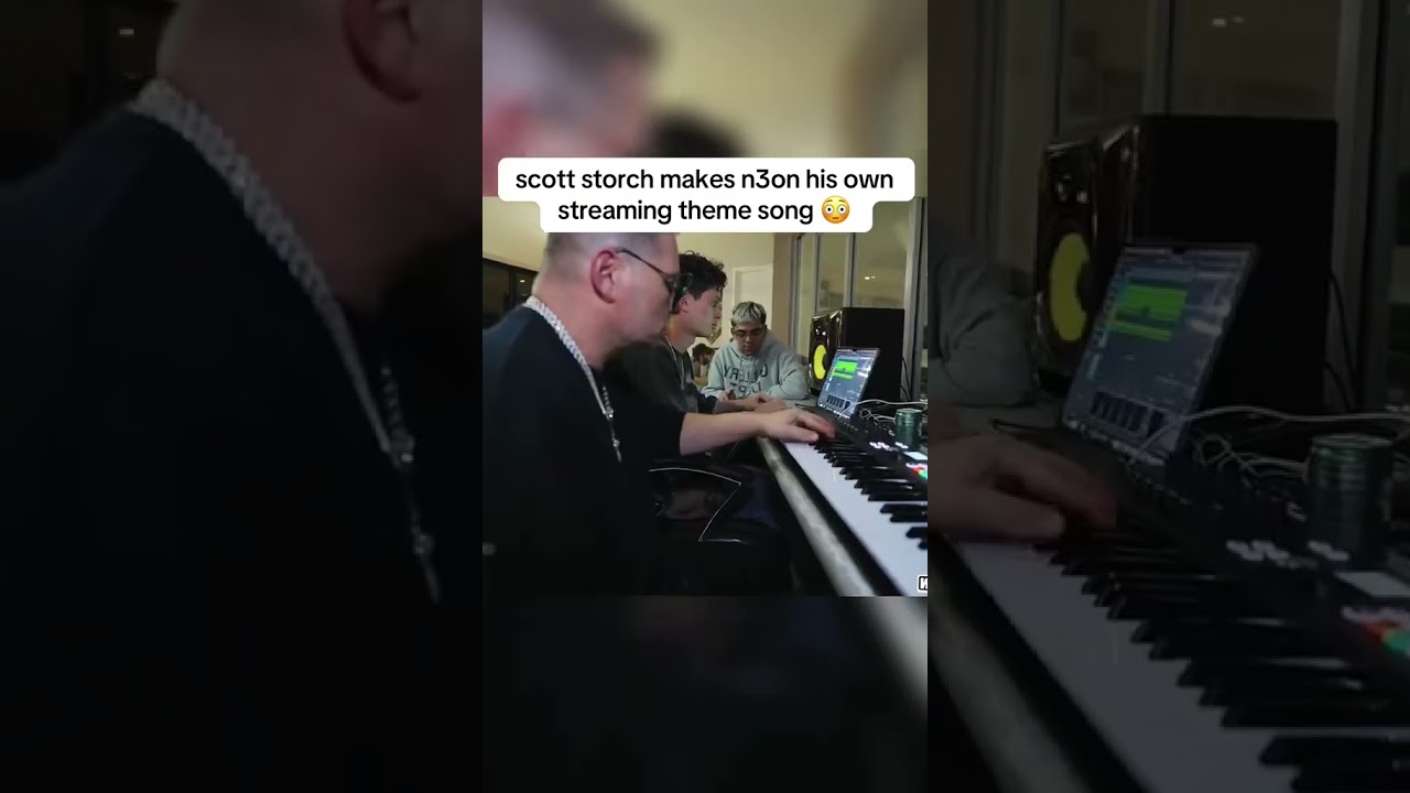 scott storch makes n3on his own streaming theme song #n3on #scottstorch