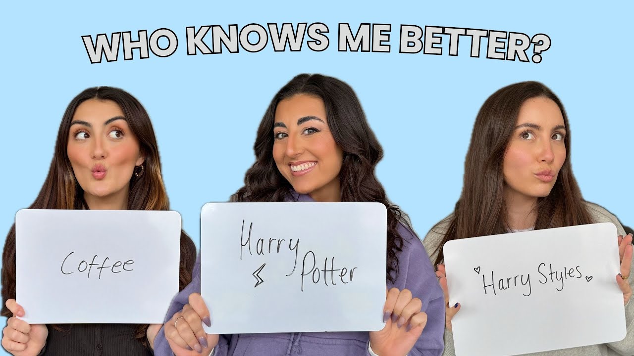 WHO KNOWS ME BETTER? | sibling challenge!