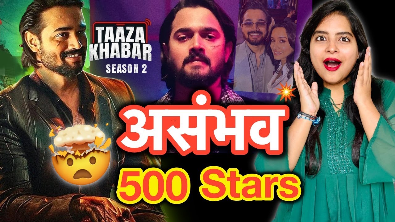 Taaza Khabar Season 2 Web Series REVIEW | Deeksha Sharma