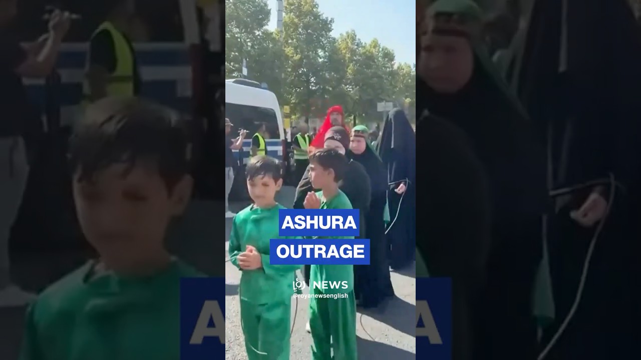 🇩🇪Berlin Ashura procession sparks outrage over child participation