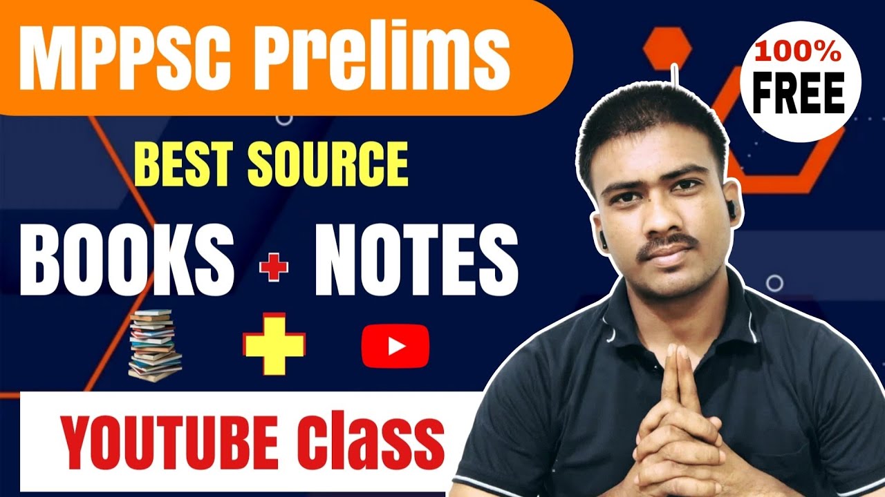 MPPSC Pre Best Booklist + video classes 100% फ्री। SDO Deependra Lodhi। #mppsc