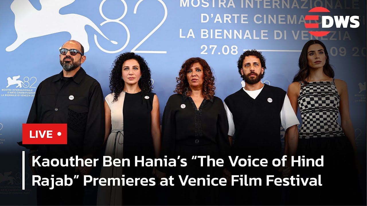 LIVE: Kaouther Ben Hania’s ‘The Voice of Hind Rajab’ Premieres at Venice Film Festival | AA15