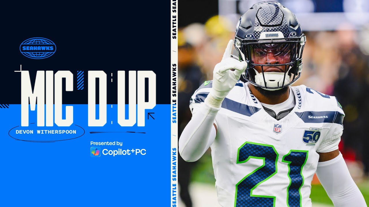Devon Witherspoon Mic'd Up For The Week 11 Division Showdown In L.A. | Seattle Seahawks