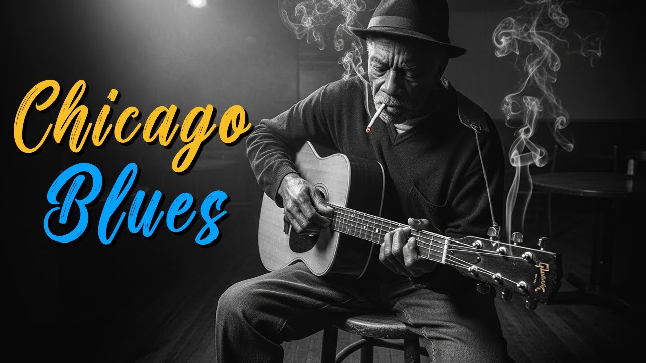 Late Night City Vibes: 85 Minutes of Smooth RELAXING CHICAGO BLUES Guitar for Inner Peace 🌃