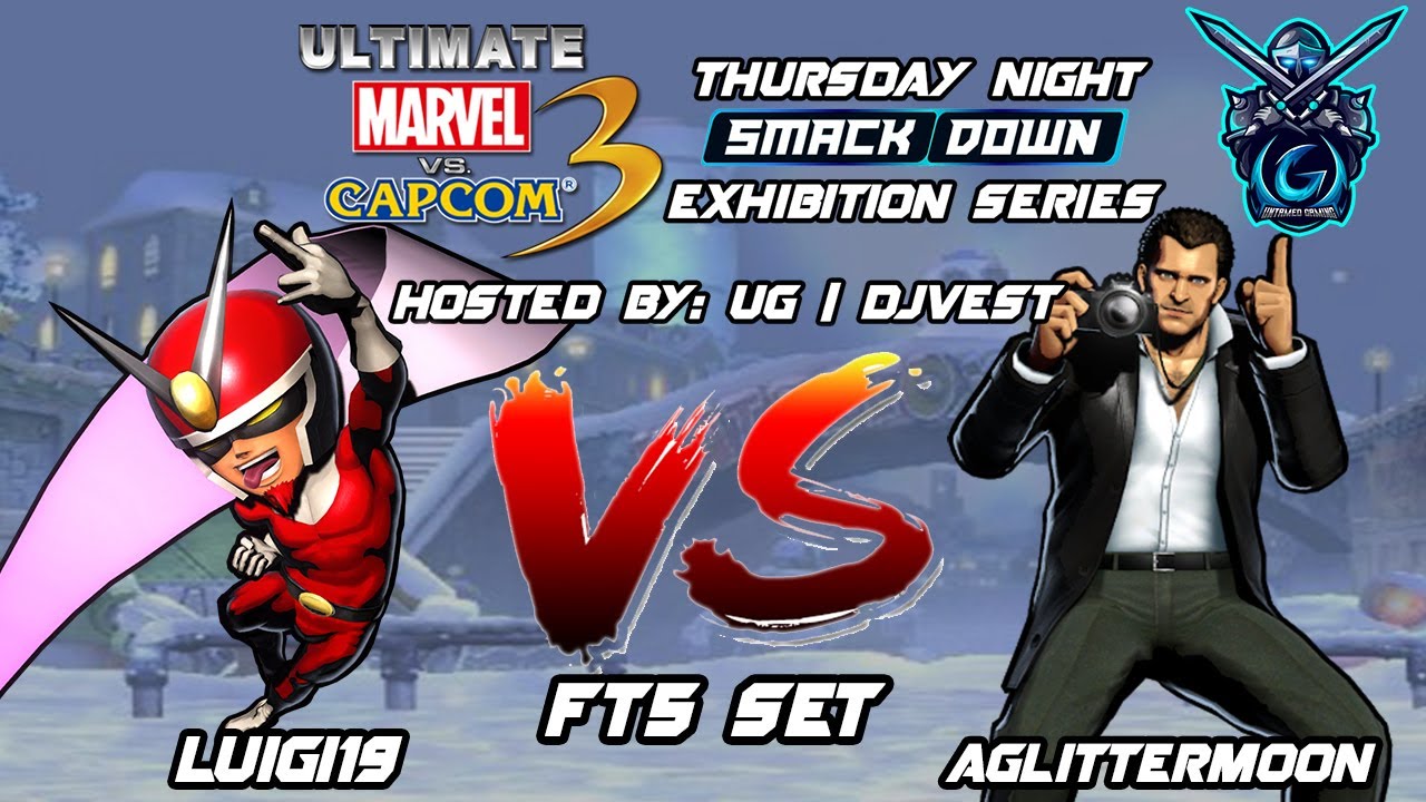 UMVC3 Thursday Night Smackdown Exhibition Series - Luigi19 VS AglitterMoon FT5 Set