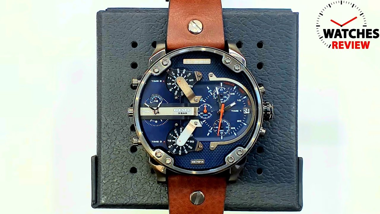 (unboxing Diesel mr.daddy watch for men (dz7314