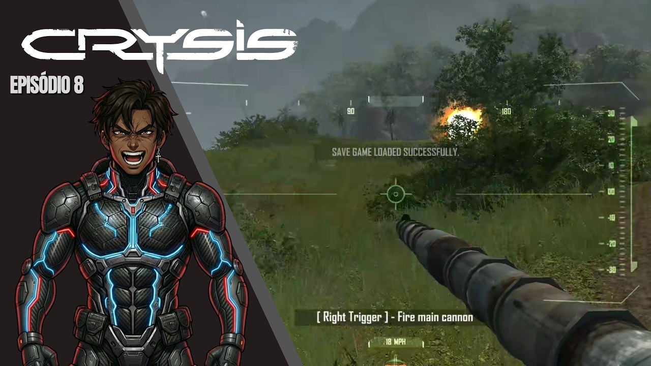 MINHA VEZ DE DIRIGIR UM TANQUE DE GUERRA | CRYSIS - EPI #8