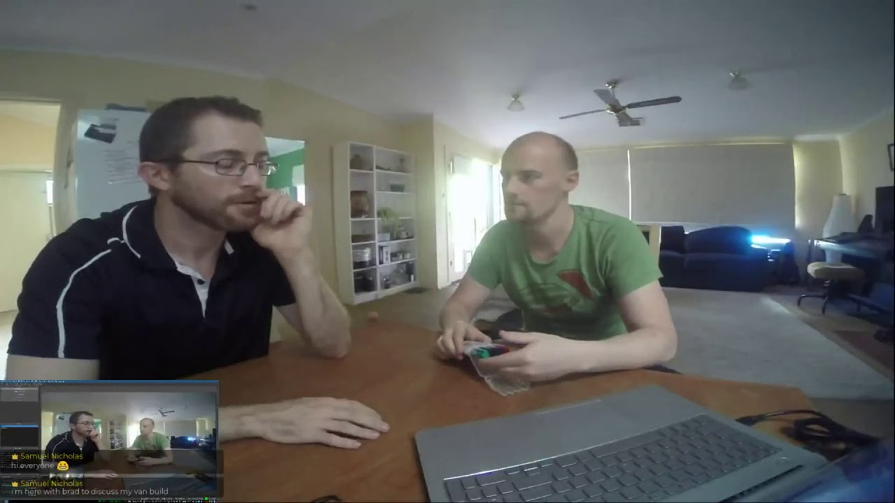 Vanlife - planning electricals with Brad