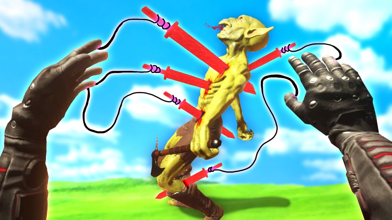 I Used the Most Brutal Pain Methods against these Dumb Goblins in Battle Talent VR Mods