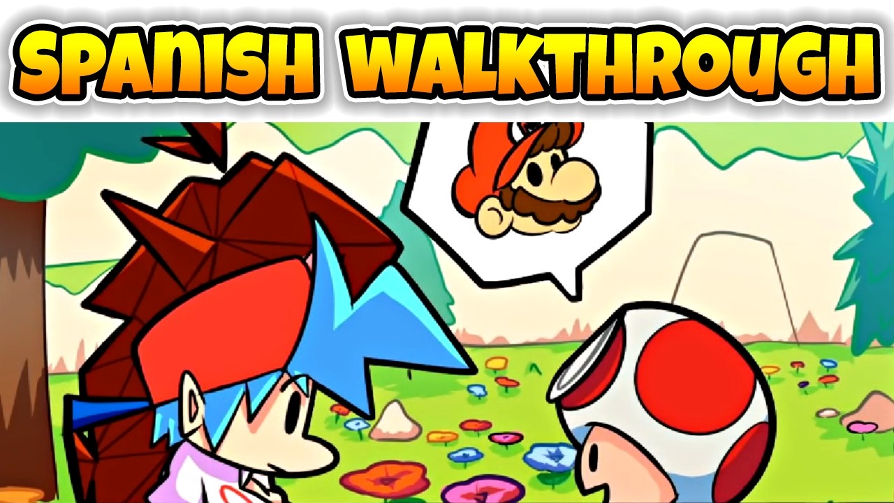 Friday Night Funkin' VS Paper Mario: The Origami King Semana Completa  (Capitulo1, 2, 3)