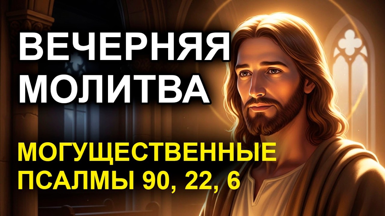 ВЕЧЕРНЯЯ МОЛИТВА: 3 Псалма, которые творят чудеса ночью! Включите это, и проснётесь заново рождённым