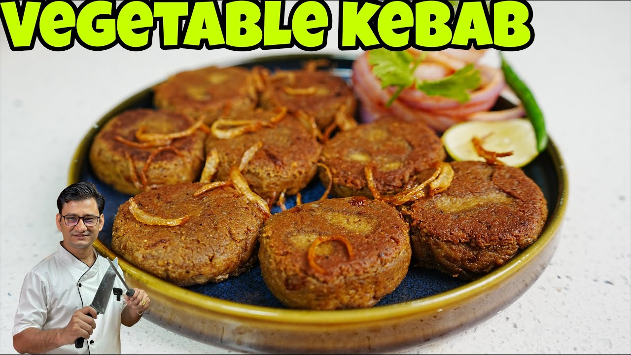 Vegetable Galoti Kebeb वेज गलौटी कबाब बनाने का एक आसान और सही तरीका | Chef Bhupi |