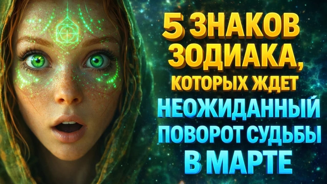 5 знаков Зодиака, которых ждет неожиданный поворот судьбы в марте.