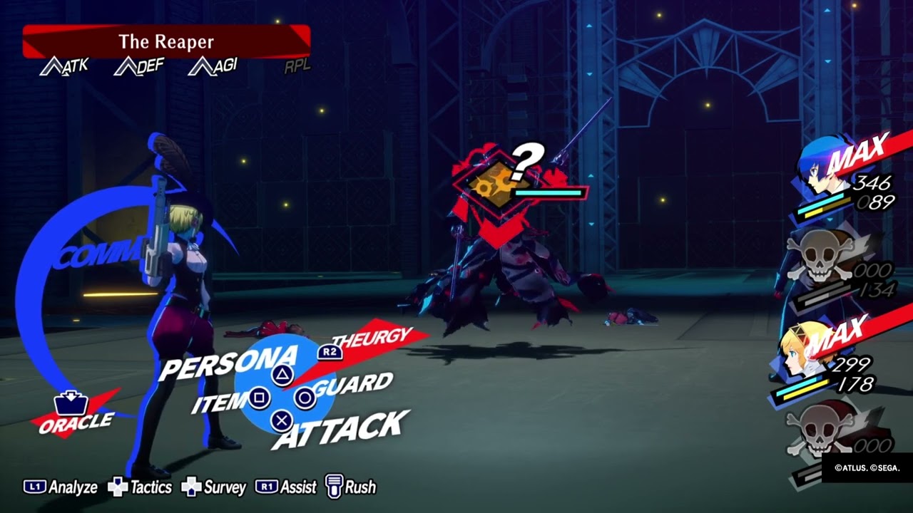 AFK Reaper Jumpscare - Persona 3 Reload