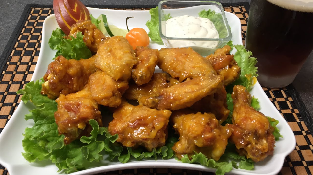ALITAS PICANTES , MANGO HABANERO, DELICIOSA RECETA!