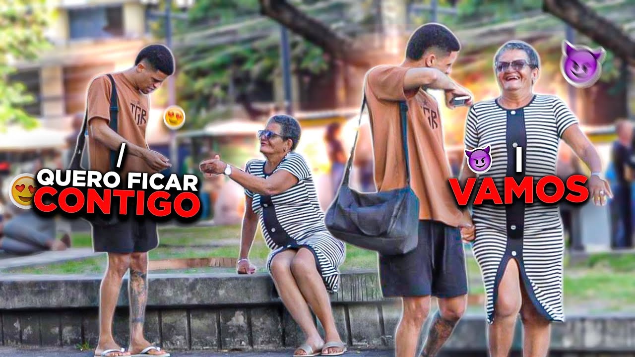PEDINDO NÚMERO  DE MULHERES- pegadinha