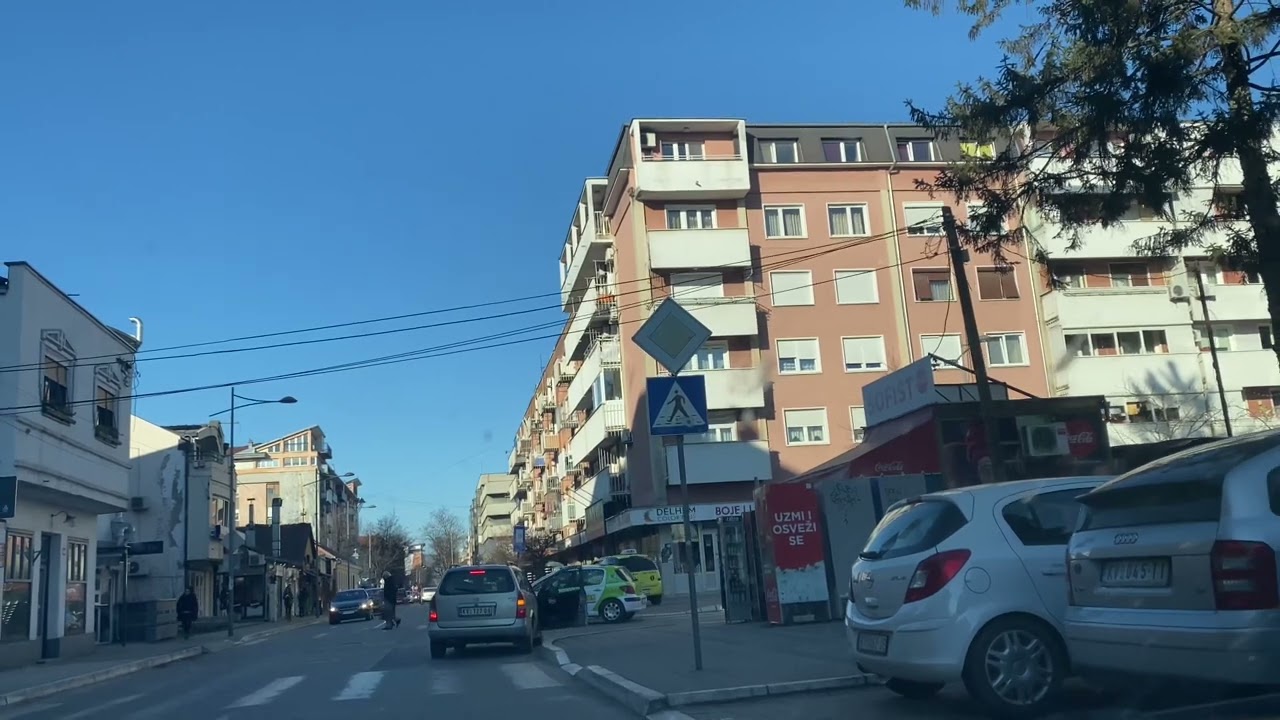 Vožnja po gradu // Tražim parking // Kraljevo, 14.3.2022.