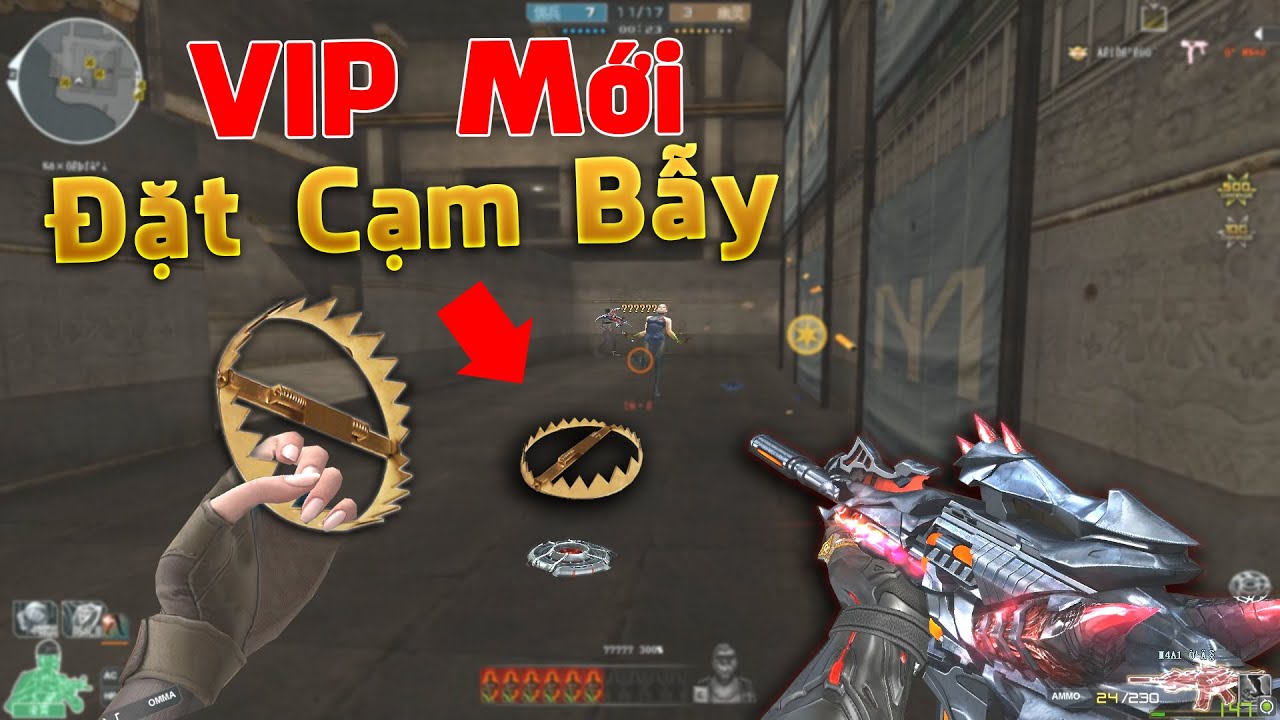 VIP Đặt Cặm Bẫy Chức Năng Đặc Biệt Của M4A1-Satan Quỷ Dữ