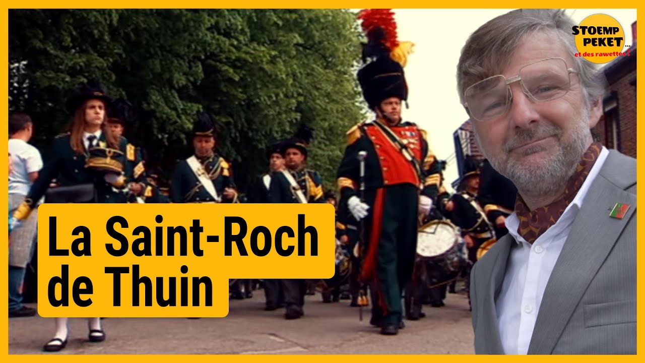 Freddy Tougaux et la marche Saint-Roch à Thuin | Stoemp Pèkèt