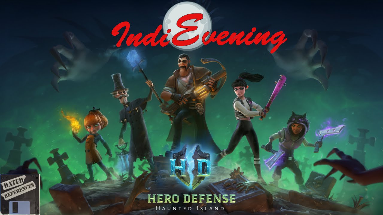 Hero Defense - Haunted Island - IndiEvening