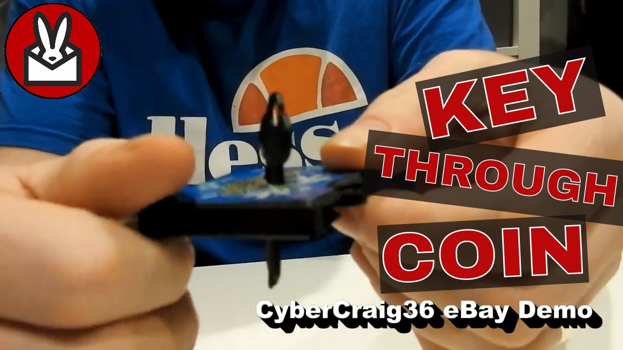 Key Through Coin (Easy Magic Trick)
