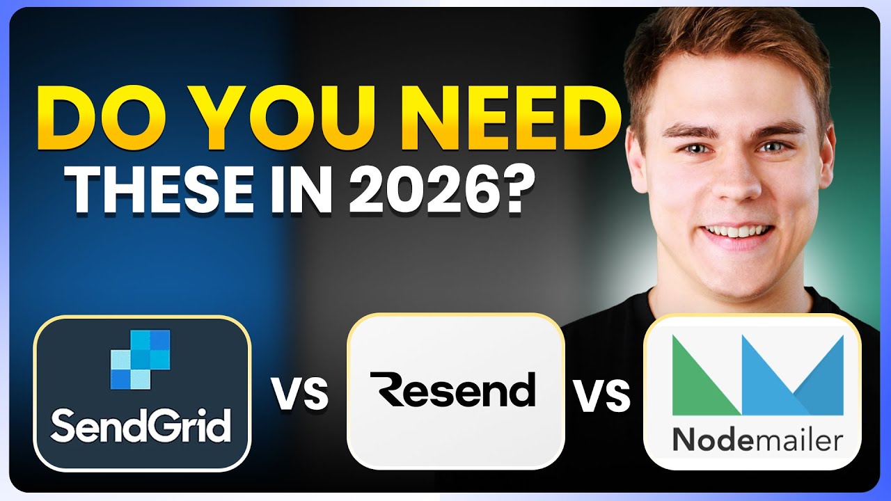 Nodemailer vs Resend vs Sendgrid (2025) - Which One Is BEST in 2026?