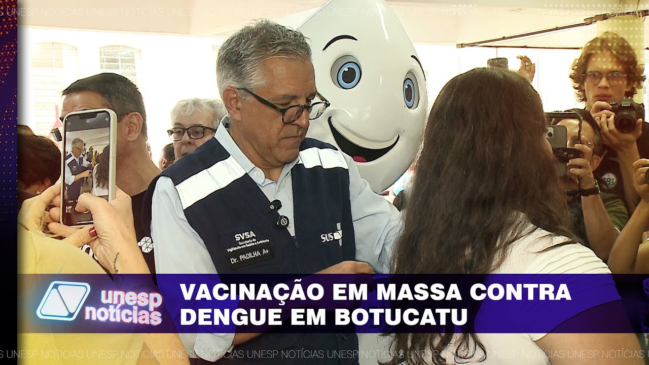 Botucatu inicia vacinação contra dengue com imunizante do Butantan