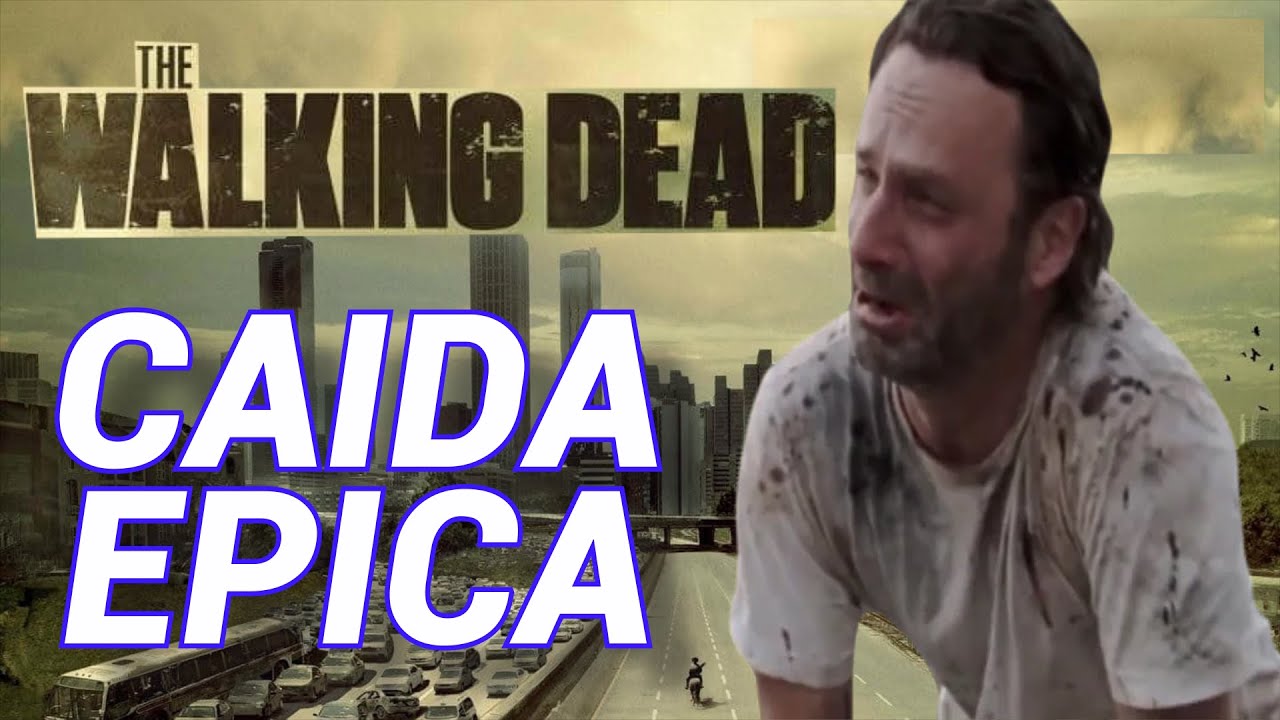 ¡El derrumbe EPICO de The Walking Dead!