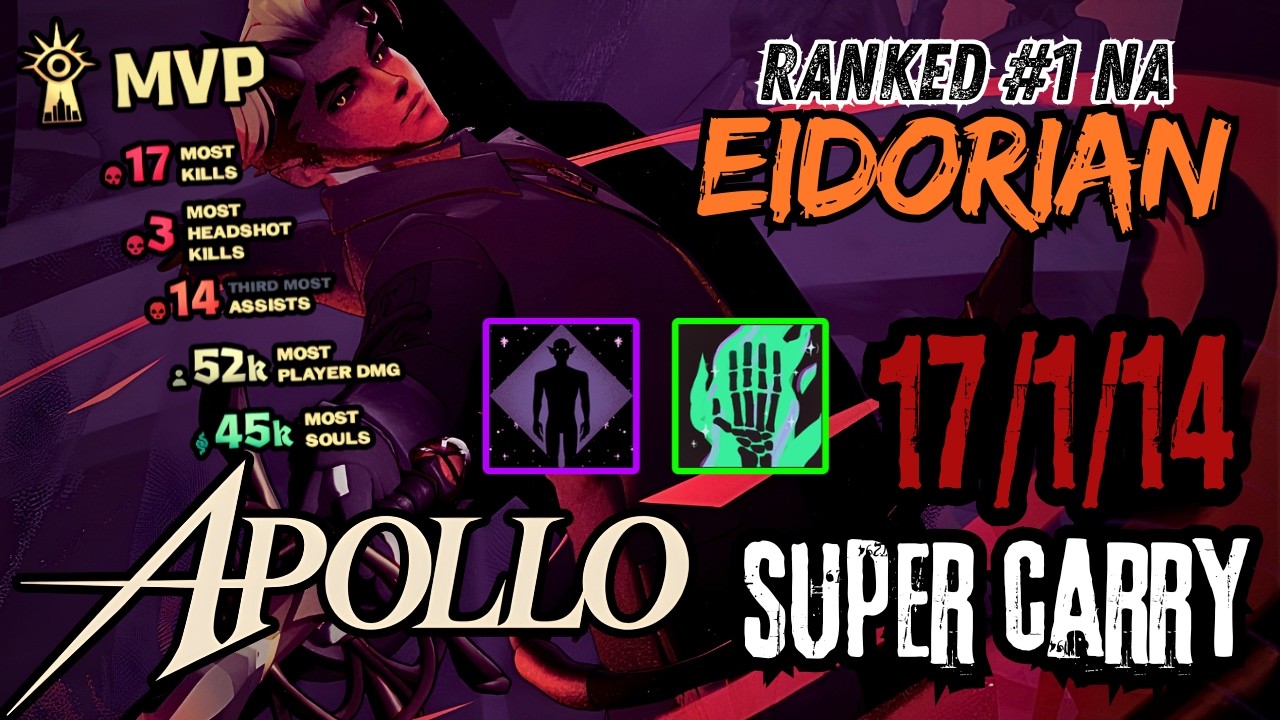 NA #1 APOLLO ⚔️ 17/1/14 Duelist Masterclass | Eidorian High MMR