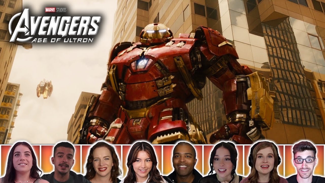Reactors Reacting to the HULKBUSTER IRON MAN SUIT | Avengers: Age of Ultron (2015)