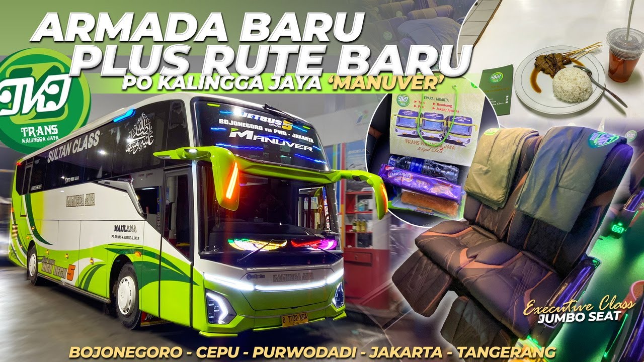 BUS PENDATANG BARU DI JALUR BOJONEGORO CEPU PURWODADI JAKARTA‼️🍃 Trip Po Kalingga Jaya 'Manuver'