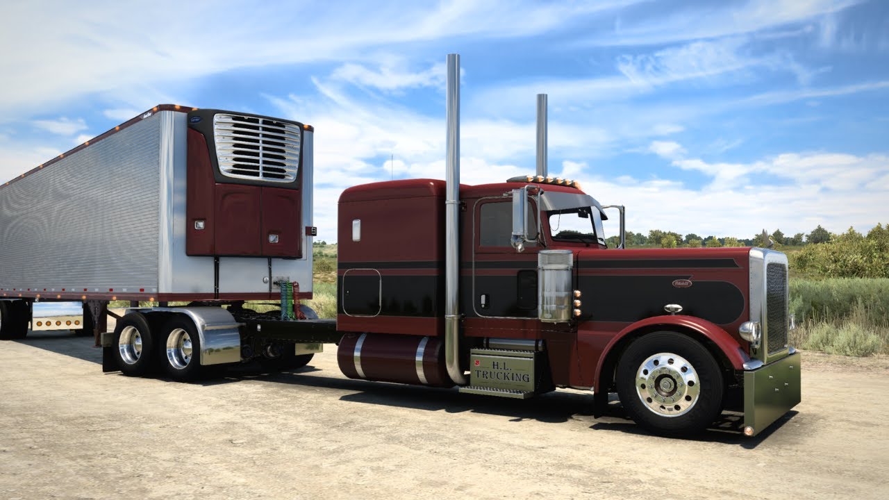 Peterbilt 389 - (Stretched Custom Large Car) - American Truck Simulator
