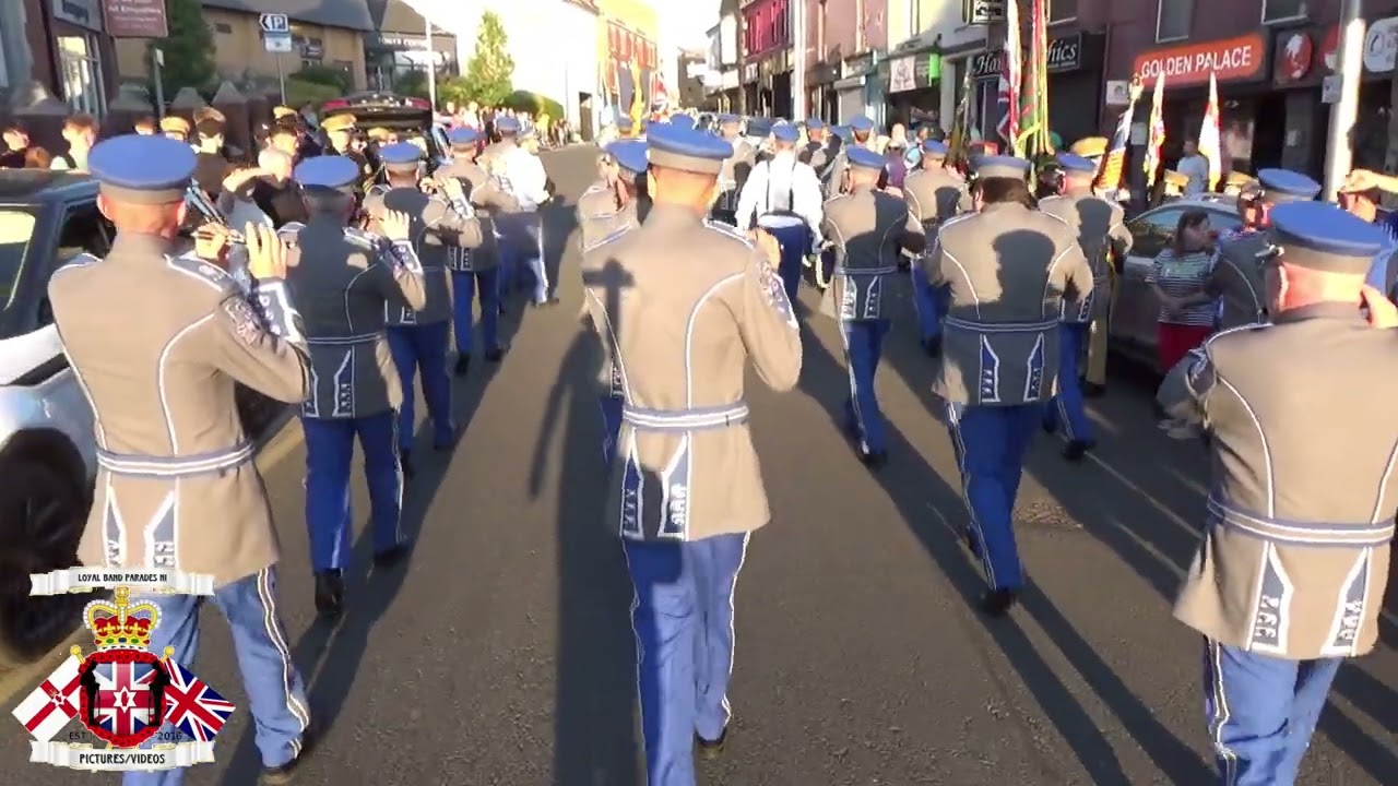Cloughmills Crown Defenders FB @ Ballykeel Loyal Sons Of Ulster FB Parade 2025