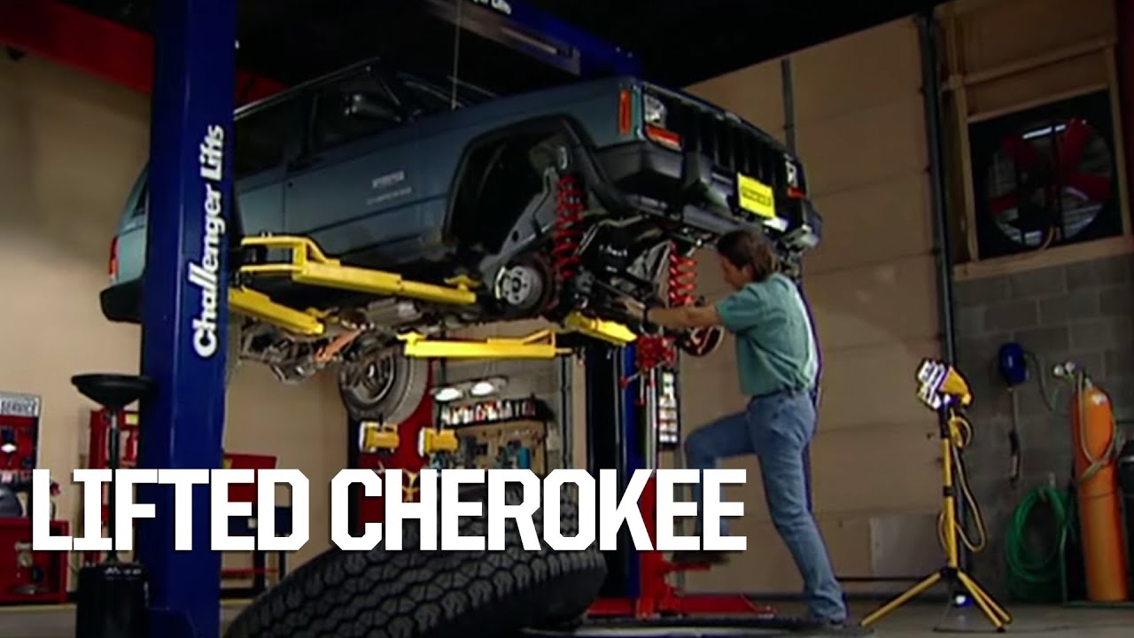 Lifting A Cherokee Sport 3" To Better Perform On The Trail - Trucks! S1, E2