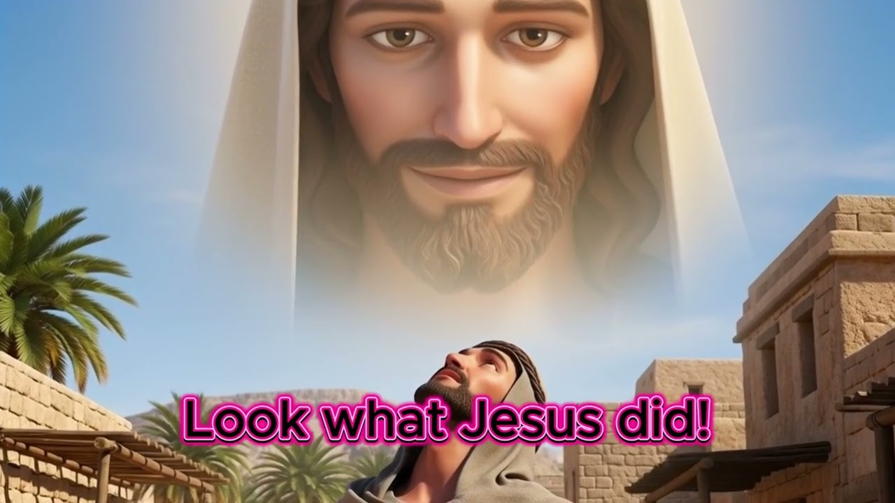 Look What Jesus Did – Jesus Heals a Blind Man – A Gentle Christian Kids Song