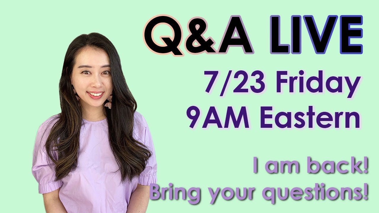 [LIVE] Q&A + 안부인사 (Greetings)