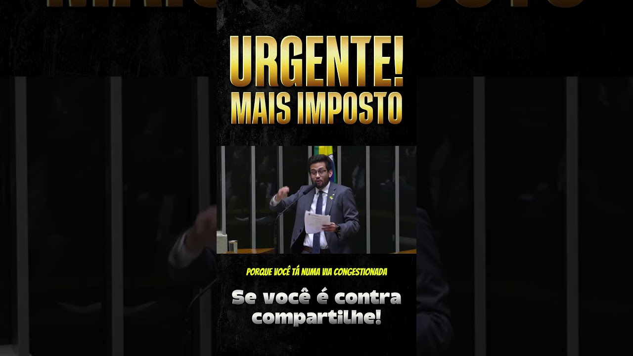 URGENTE: O PROJETO QUE MAIS CRIA IMPOSTOS EST&Aacute; EM PAUTA! #imposto #direita #kimkataguiri