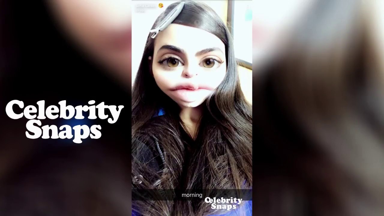 Sofia Carson Snapchat Stories | February 12th 2018 |