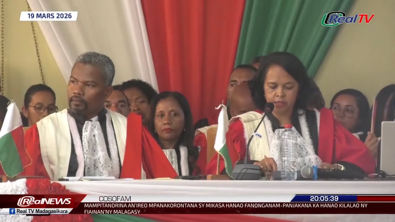 REAL NEWS / NY #VAOVAO MARINA MIVANTANA 19 MARTSA 2026. #Madagascar 