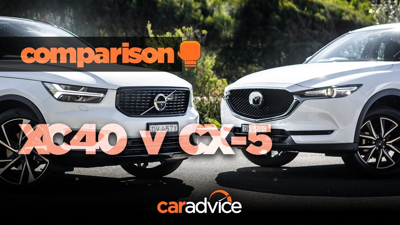 Volvo XC40 v Mazda CX-5: Size and value!