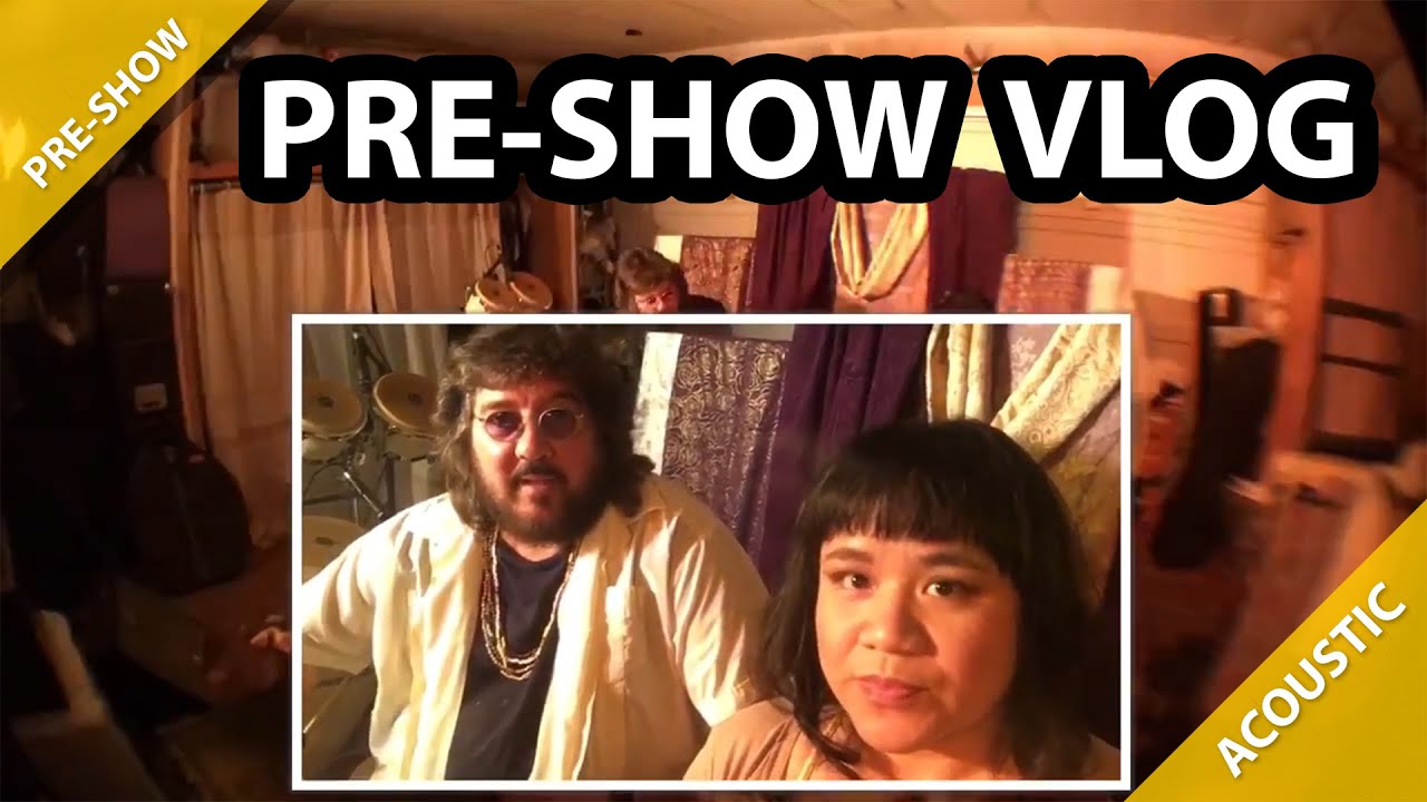 Glasspirits - Pre-Show vLog [Live Acoustic @ Cafe Cubano Studio] (2017) #timelapse #glasspirits