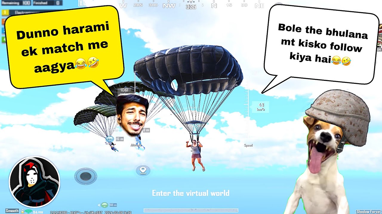 TROLLING AND IRRITATING @Electrobgmii & HIS GIRL TEAMMATE😂😈 || BGMI FUNNY & WTF MOMENTS😂